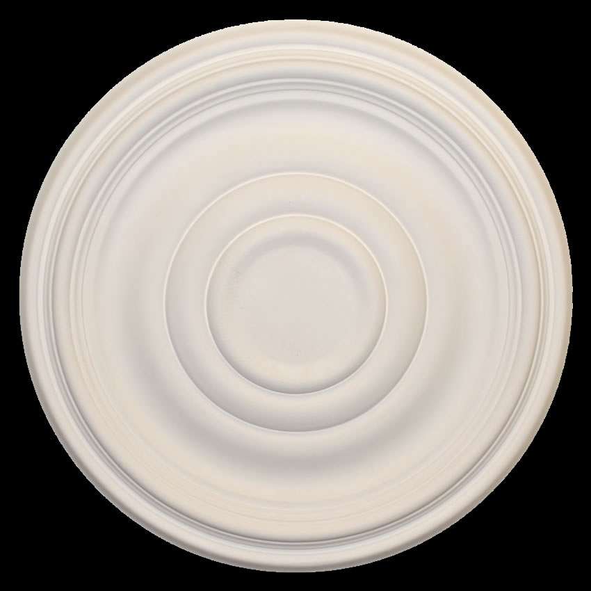 plain plaster ceiling roses