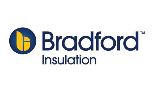 Bradford insulation logo in colour with white background