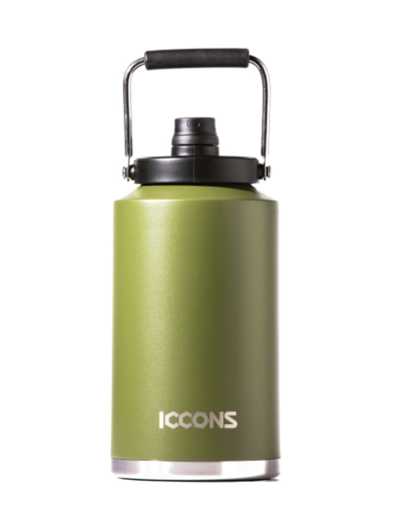 ICCONS The Tank 3.8l Water Jug in bush green colour